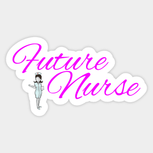 Future Nurse Sticker